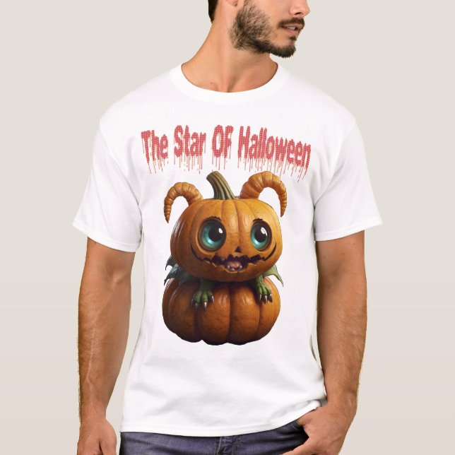Camiseta La estrella de Halloween (Anverso)