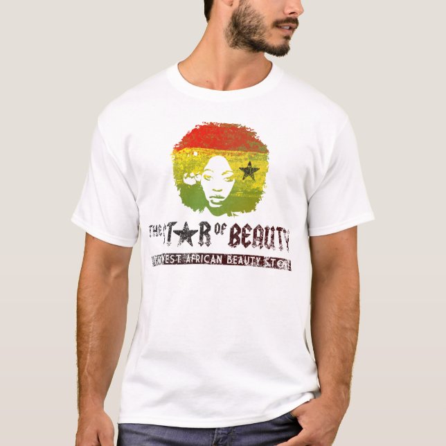 Camiseta La estrella de la belleza (Anverso)