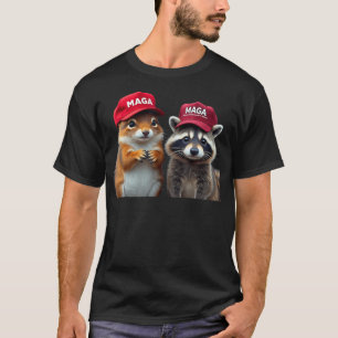 Camiseta La Estrella De Medios Sociales Peanut The Squirrel