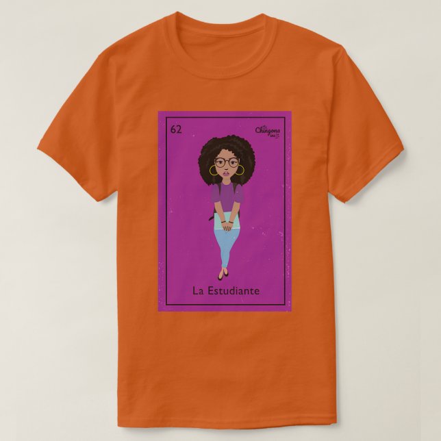 Camiseta La Estudiante (Diseño del anverso)