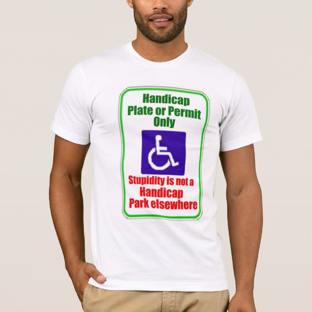 Camiseta La estupidez no es una desventaja (Anverso)