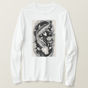 Camiseta La eterna elegancia de Koi