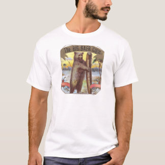 Camiseta La etiqueta grande del cigarro de Baer