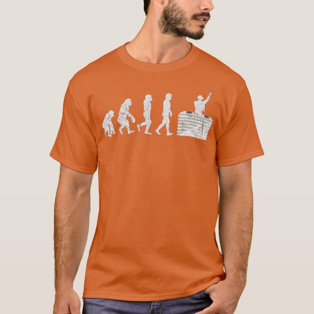 Camiseta La Evolución De (Anverso)
