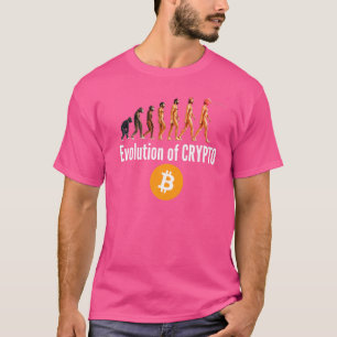 Camiseta La Evolución De Cripto Bitcoin Ethereum Criptomone
