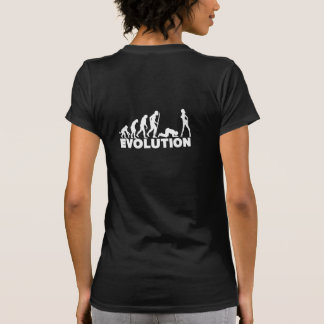Camiseta La evolución de la regla de las mujeres