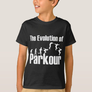 Camiseta La evolución del Parkour Freerunning Parkour