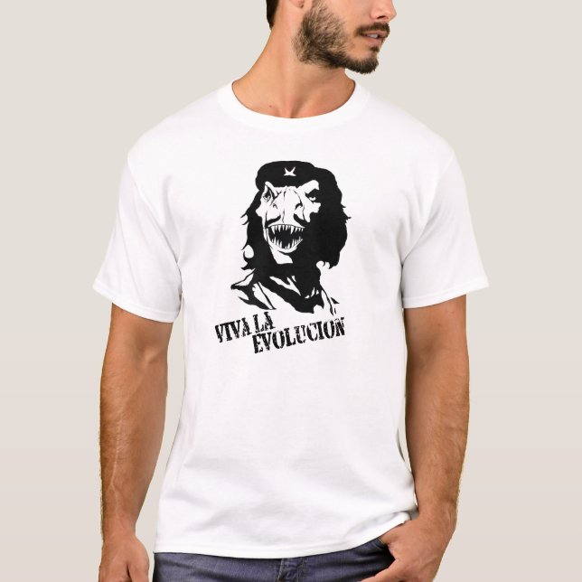 Camiseta La Evolucion - Dino de Viva (Anverso)
