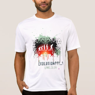 Camiseta La evolución/guarda a la izquierda - la fibra del