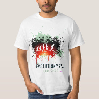 Camiseta La evolución/guarda valor izquierdo