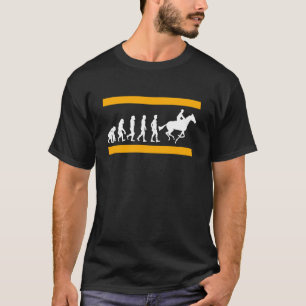 Camiseta La evolución humana termina en gloria en las carre