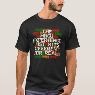 Camiseta La experiencia de la HBCU afecta a diferentes estu