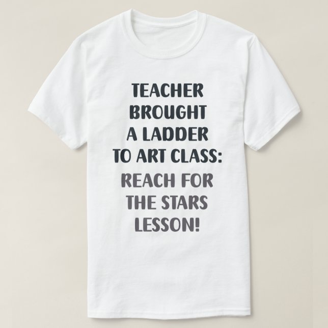 Camiseta La experiencia del profesor en acción (Diseño del anverso)