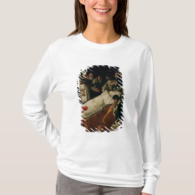 Camiseta La exposición del cuerpo de St Bonaventure (Anverso)