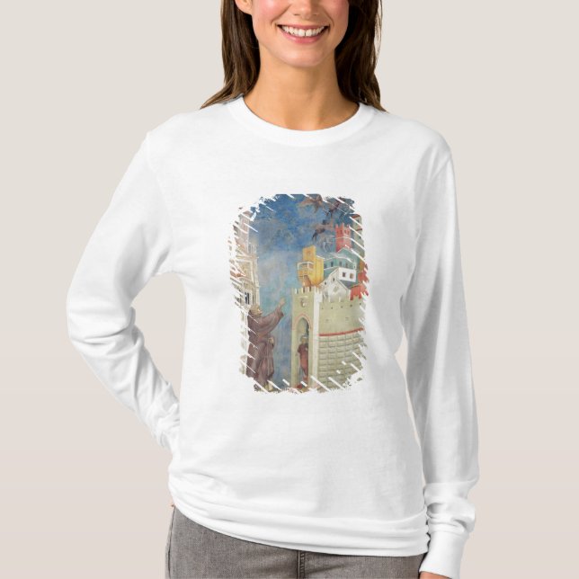Camiseta La expulsión de los diablos de Arezzo, 1297-99 (Anverso)