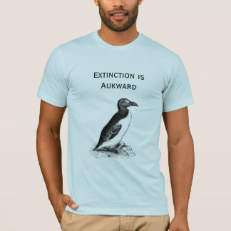 Camiseta La extinción es Aukward