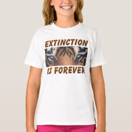 Camiseta La extinción es eterna