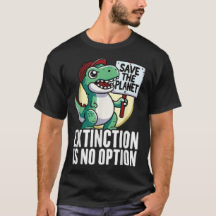 Camiseta La extinción no es una opción Pro medio ambiente d