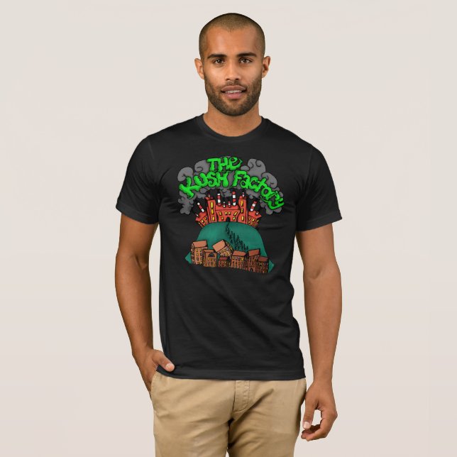 Camiseta La fábrica Kush (Anverso completo)