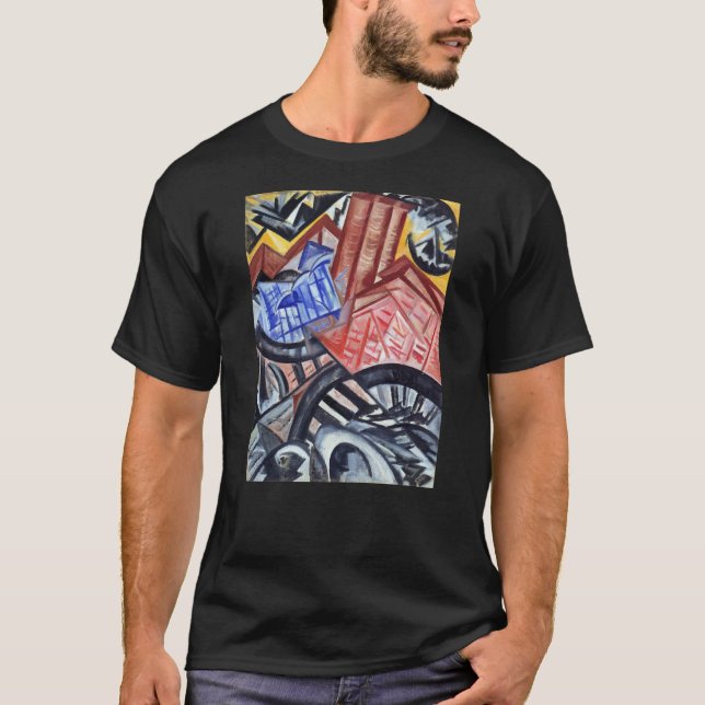 Camiseta La fábrica y el puente (Anverso)