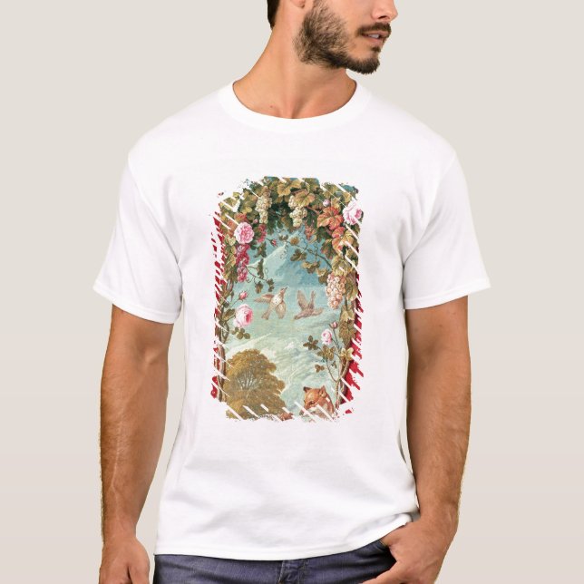 Camiseta La fábula de Esopo el Fox y las uvas (Anverso)