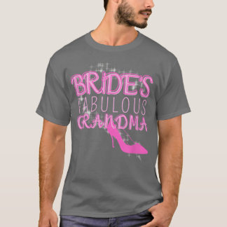 Camiseta La fabulosa abuela de la novia, regalo de Boda fam