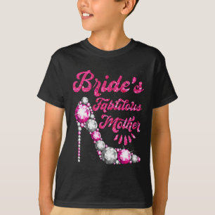 Camiseta La fabulosa madre de novia feliz Boda, mártir vint
