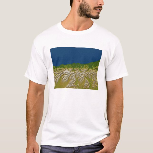 Camiseta La falla alpina en la costa oeste (Anverso)