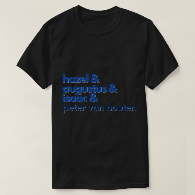 Camiseta La falla en nuestros personajes de estrellas (Diseño del anverso)