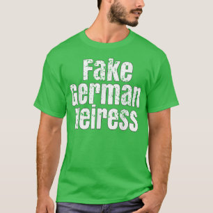 Camiseta La falsa y graciosa montaña alemana