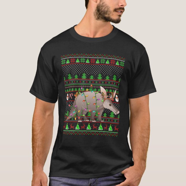 Camiseta La familia Aardvark Lover está a la altura de Chri (Anverso)