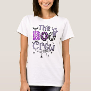 Camiseta La familia Boo Crew Ghost Spider Halloween Black