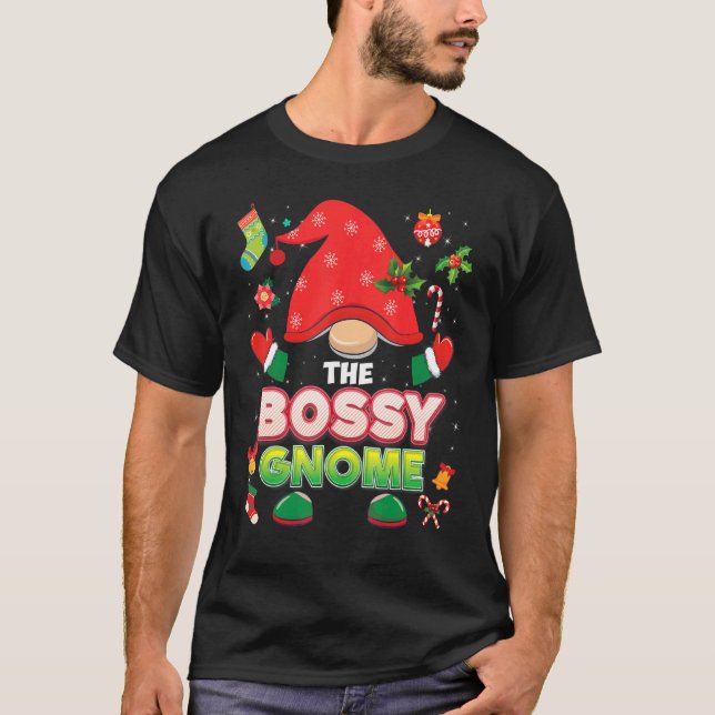 Camiseta La familia Bossy Gnome está a la altura de la Navi (Anverso)