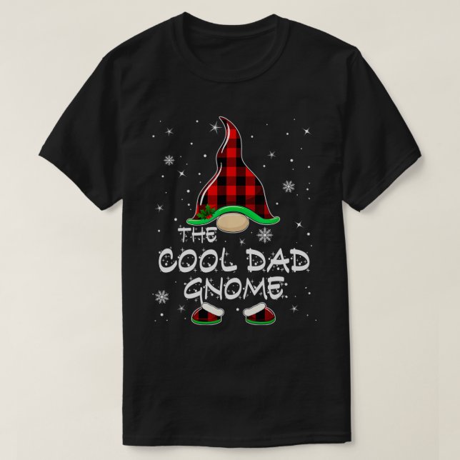 Camiseta La familia C de juego de búfalos de Guay Dad Gnome (Diseño del anverso)