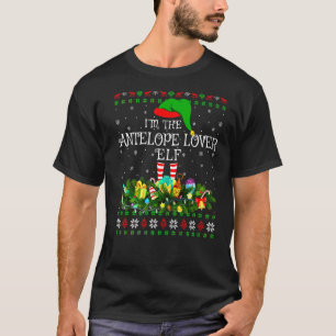 Camiseta La familia coincidente Fea Yo soy el Antelope Elf