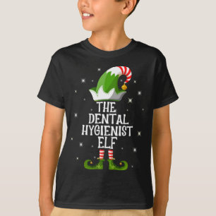 Camiseta La familia de adultos mayores higiénicos dentales 