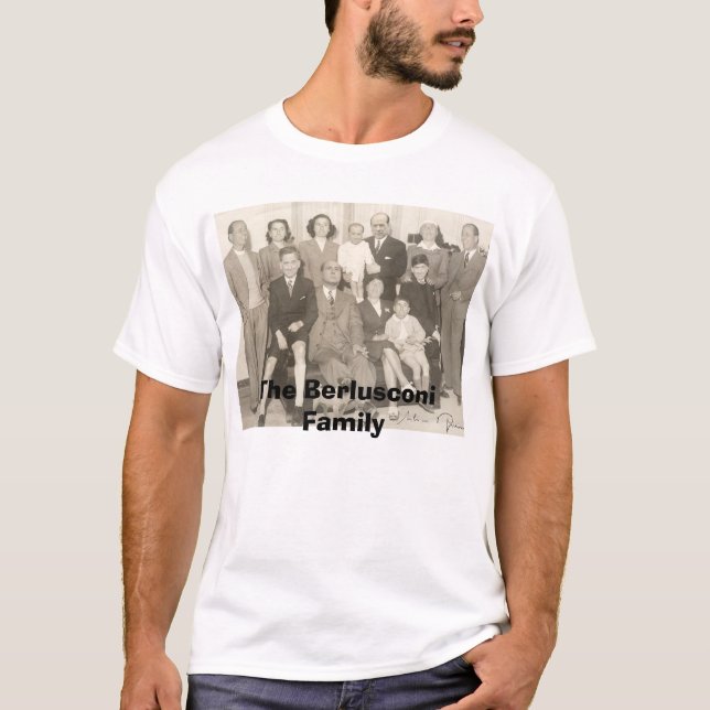 Camiseta La familia de Berlusconi (Anverso)