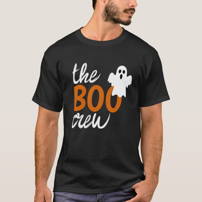 Camiseta La familia de Boo Crew Halloween (Anverso)