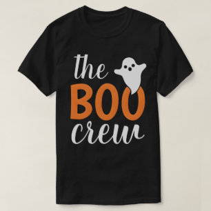Camiseta La familia de Boo Crew Naranja Halloween