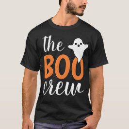 Camiseta La familia de Boo Crew Naranja Halloween