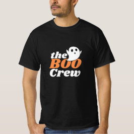 Camiseta La familia de Boo Crew Naranja Halloween