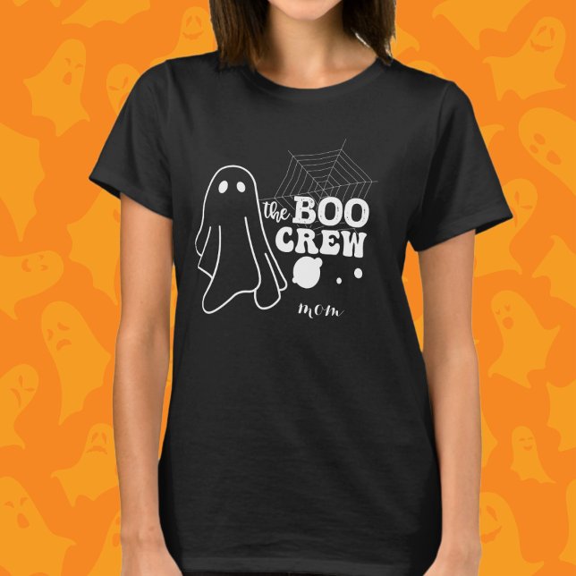 Camiseta La familia de Boo Crew White Halloween coincidiend (Subido por el creador)