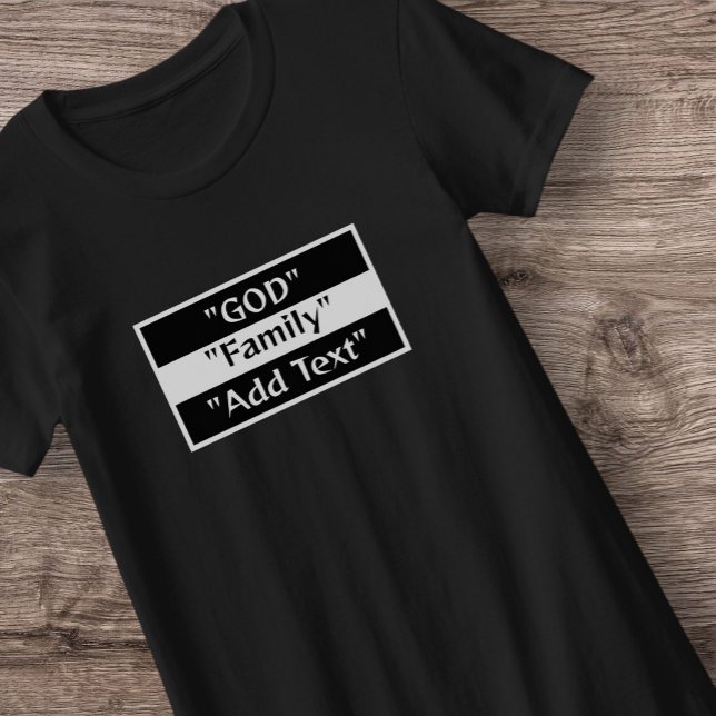 Camiseta La familia de Dios de las mujeres Slim Fit (Subido por el creador)