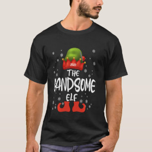 Camiseta La familia de elfos guapos con pijamas divertidos