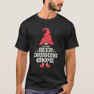 Camiseta La familia de gnomos bebedores de cerveza grupo co