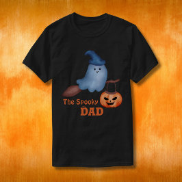 Camiseta La familia de Halloween de Papá fantasmagórico que