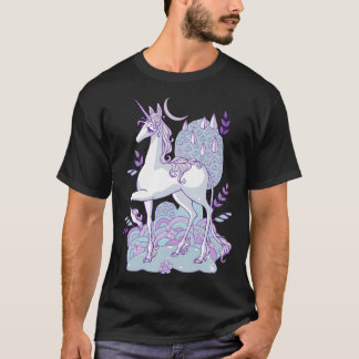 Camiseta La familia de ilustraciones de la última unicornio