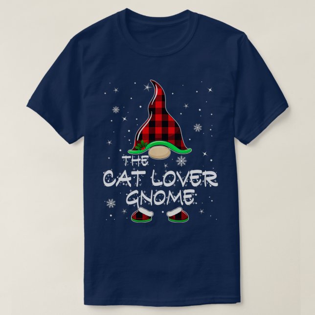 Camiseta La familia de juego de búfalo Gnome Lover (Diseño del anverso)