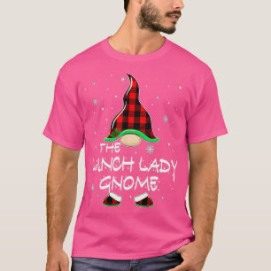 Camiseta La familia de juego de búfalos de Lunch Lady Gnome
