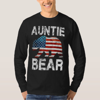 Camiseta La familia de la familia de la bandera patriótica